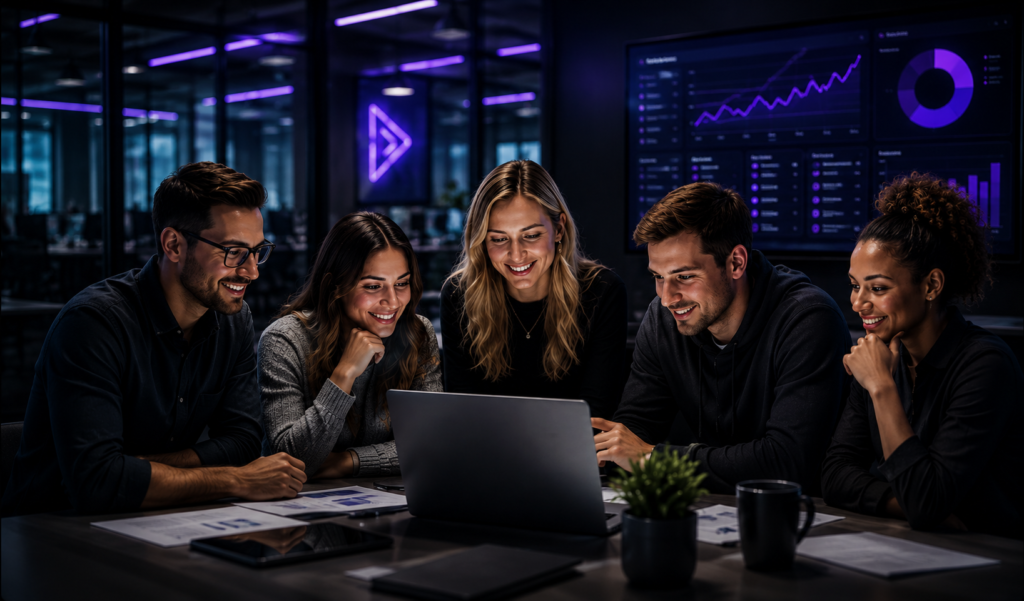Codxine digital team collaborating on technology and business growth solutions